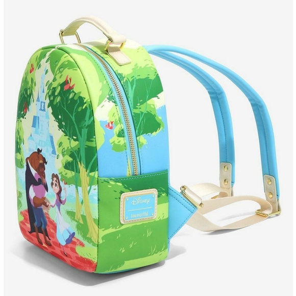 NWT Loungefly Beauty and the Beast mini backpack main image 12